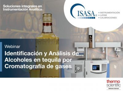 Webinar Portadas 800 x 600_Identificación y Análisis de Alcoholes en tequila por Cromatografía de gases